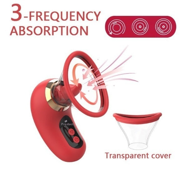 Tongue LED Number Display Handheld Sucking Device