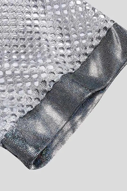 Shiny Crop Top