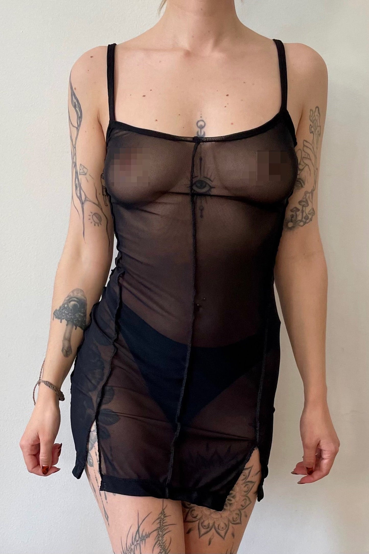 Mesh Dress-970