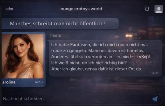 Willkommen in der ERO TOYS Lounge – wo Lust Gedanken berührt