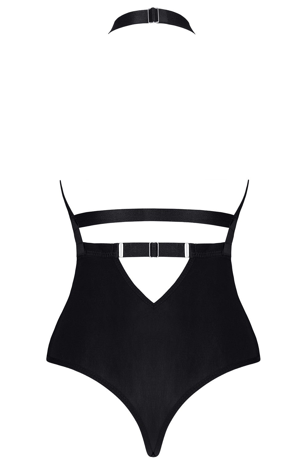 Characteristic Black Lace Bodysuit