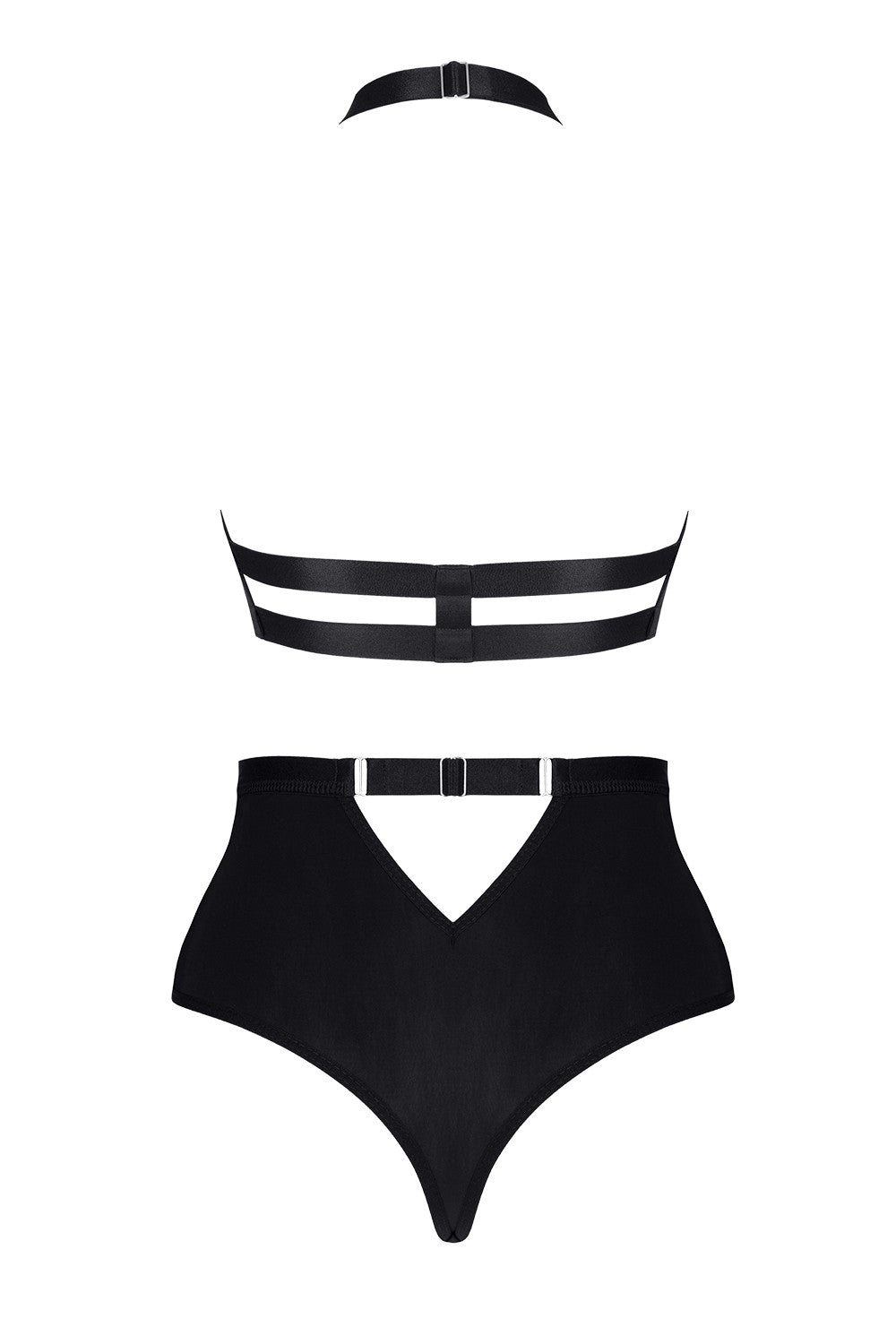 Characteristic Black Lace Set