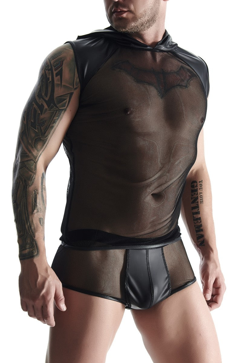 Resilient Mesh Hooded Shirt