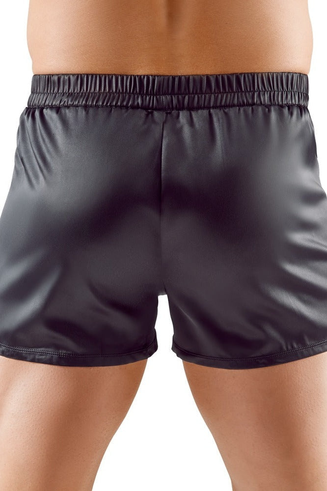 Black Satin Short