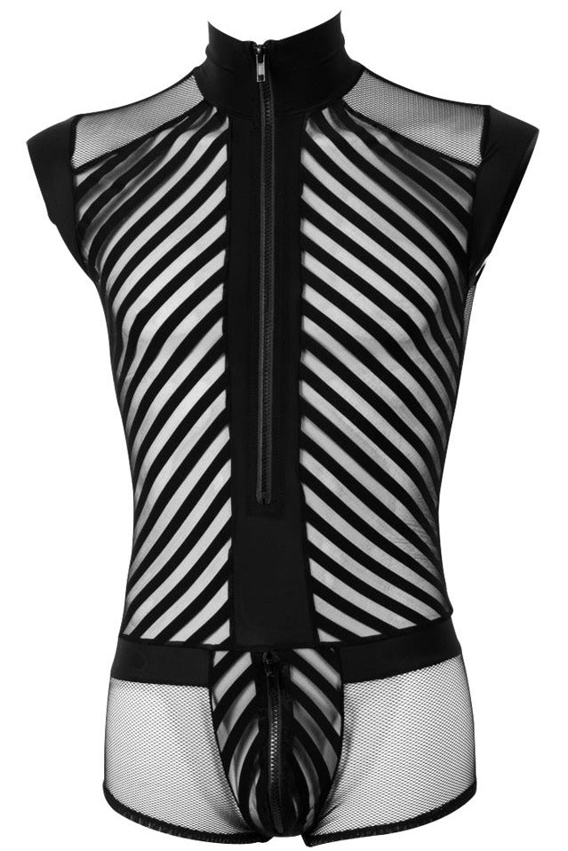 Net Strap Playsuit