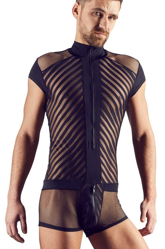 Net Strap Playsuit