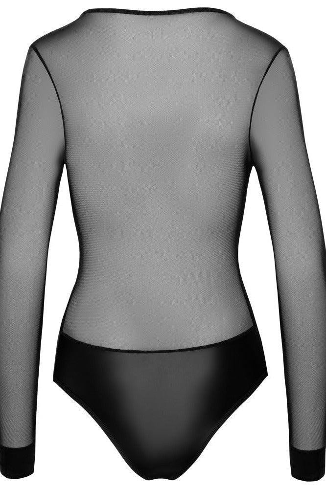 Matt Pantie Zipper Body