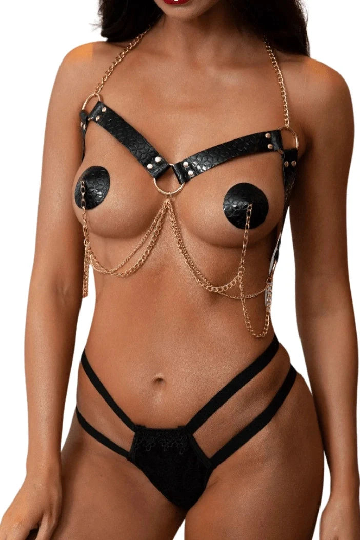 Glitz Harness Pasties Sets
