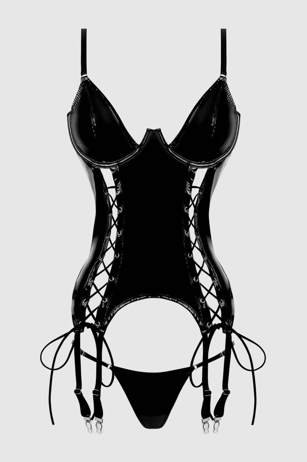 Lace Up Bustier
