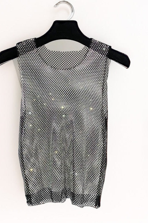 Shiny Hollow Out Shirt