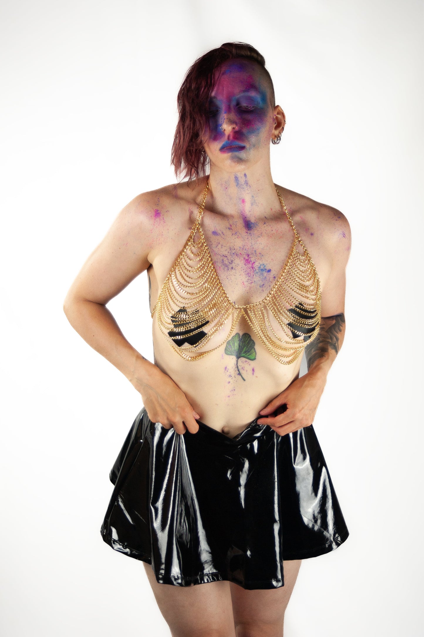 Drape Chain Top