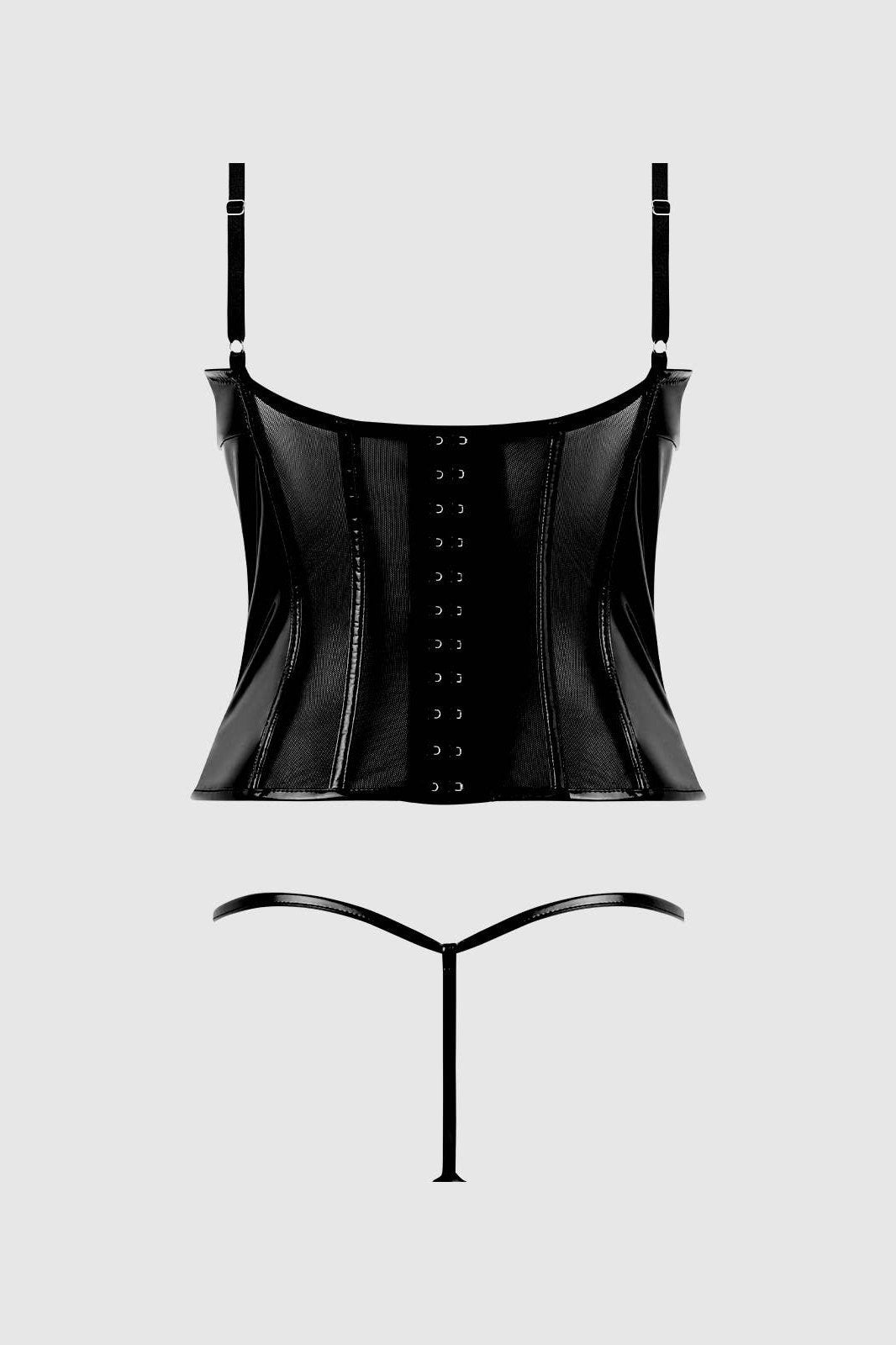 Lace Up Bustier