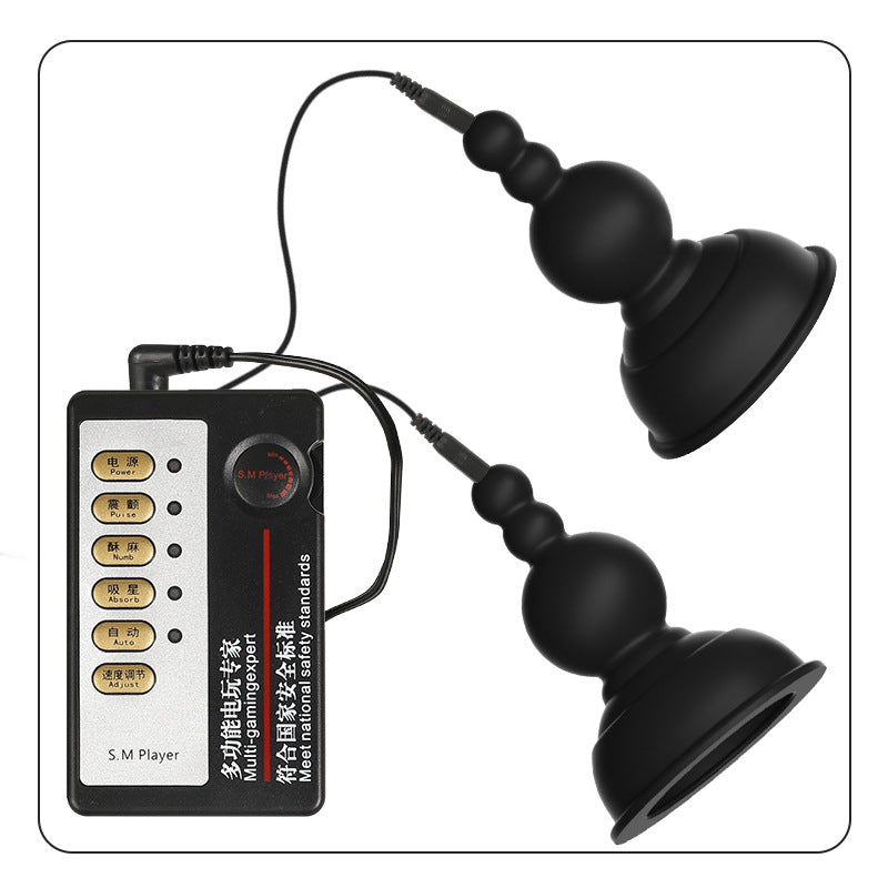 Powerful Toy Electric Shock Pulse Sucking Device