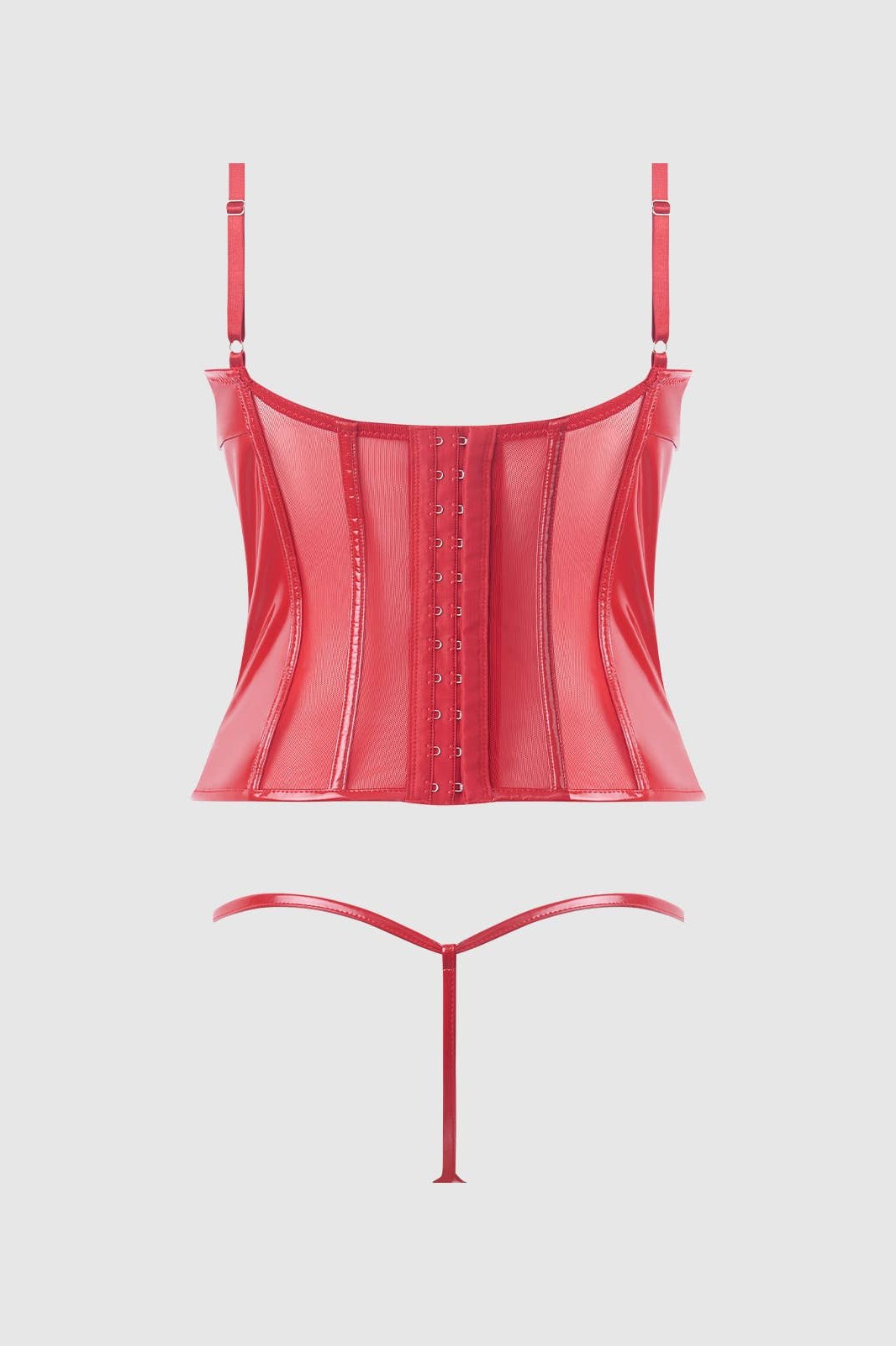 Lace Up Bustier