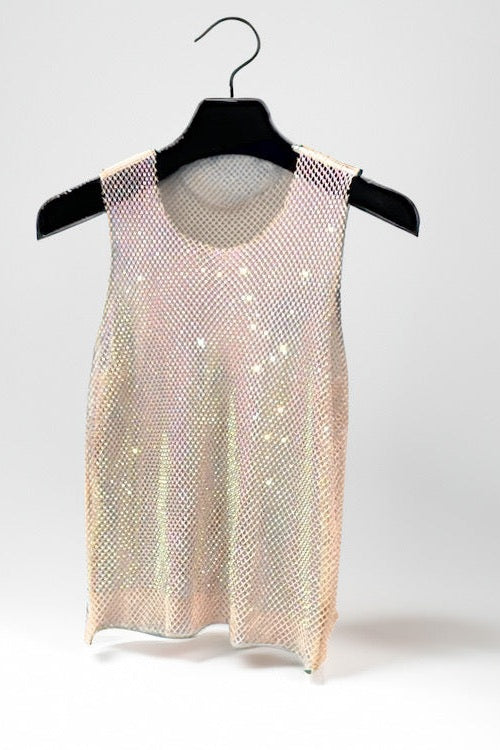 Shiny Hollow Out Shirt