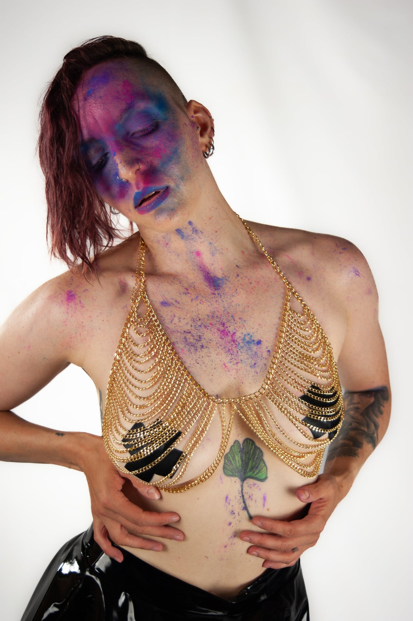 Drape Chain Top