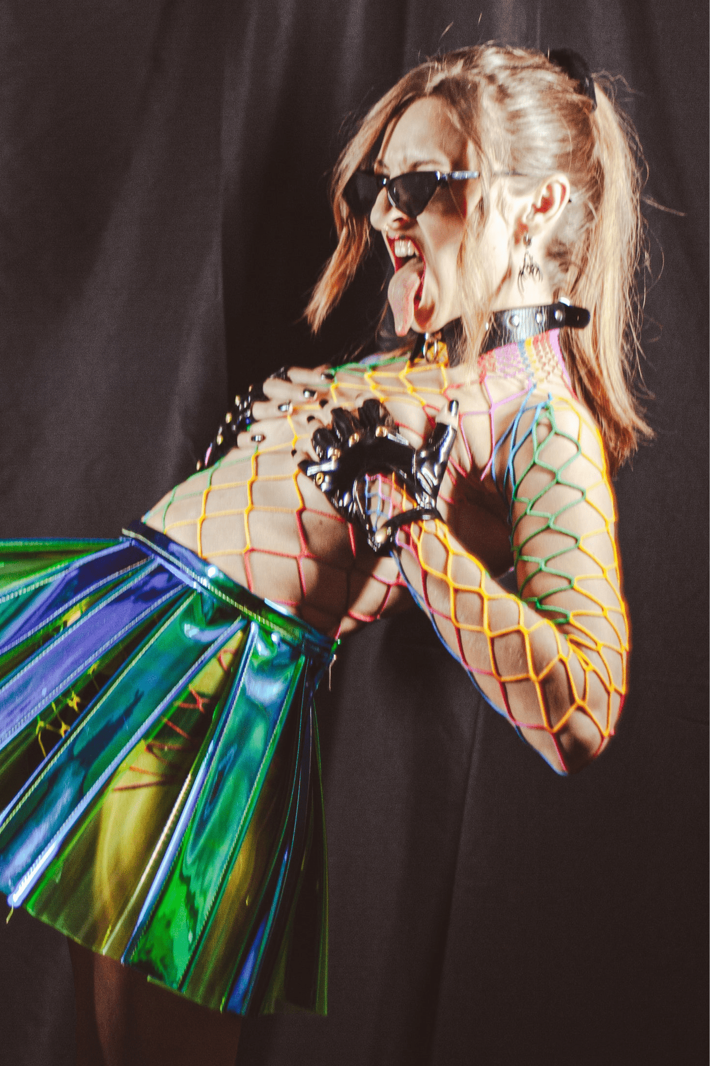 Rainbow Fish Net Body