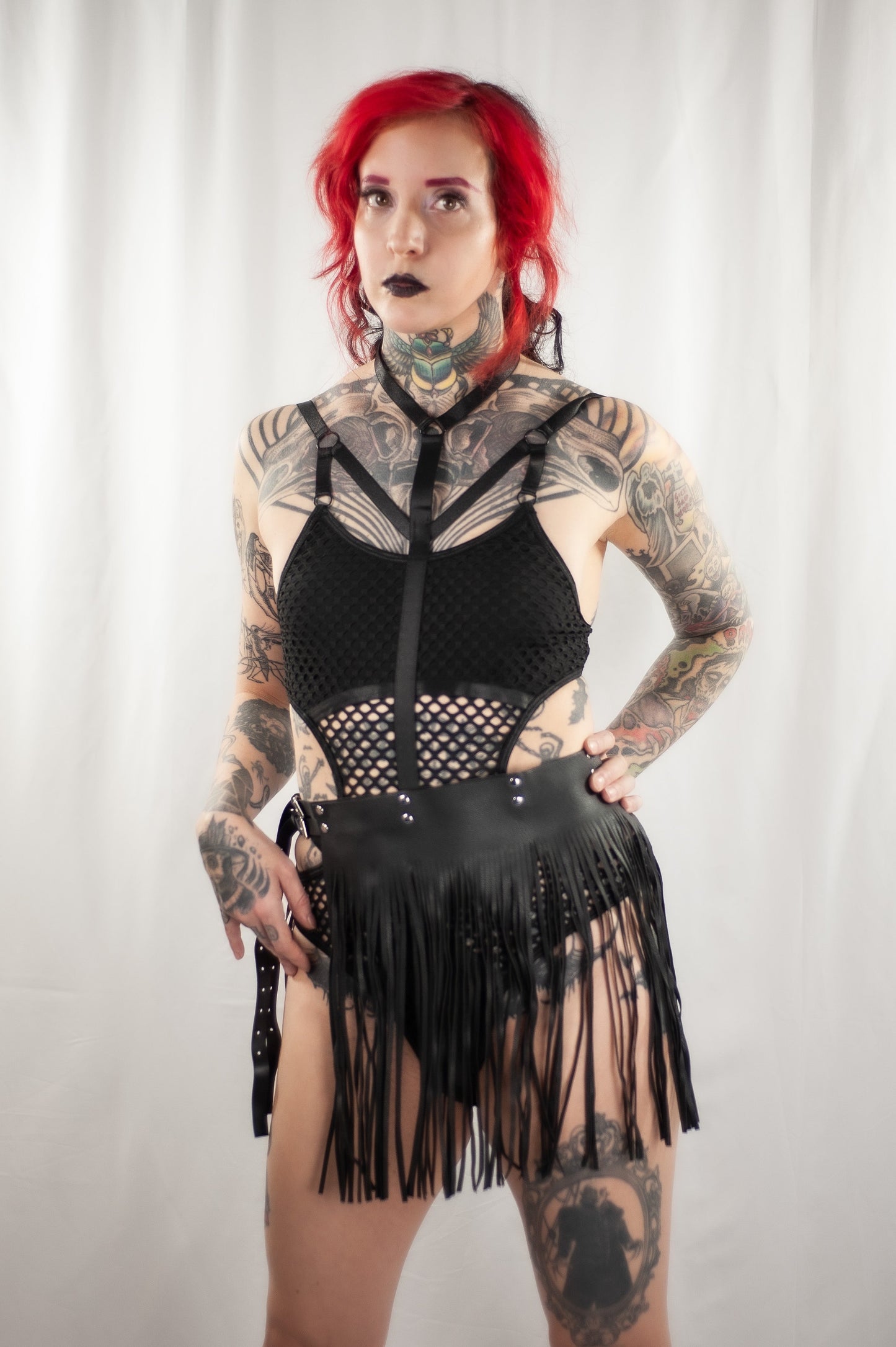 Fish Net-410 Bodysuit