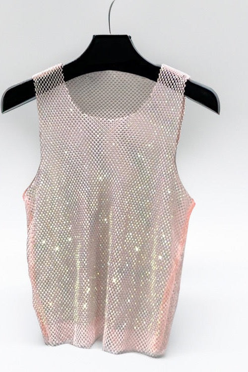 Shiny Hollow Out Shirt