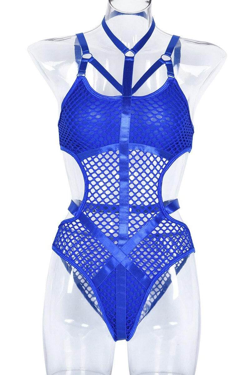 Fish Net-410 Bodysuit