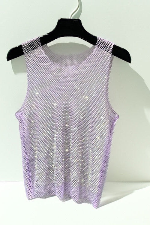 Shiny Hollow Out Shirt