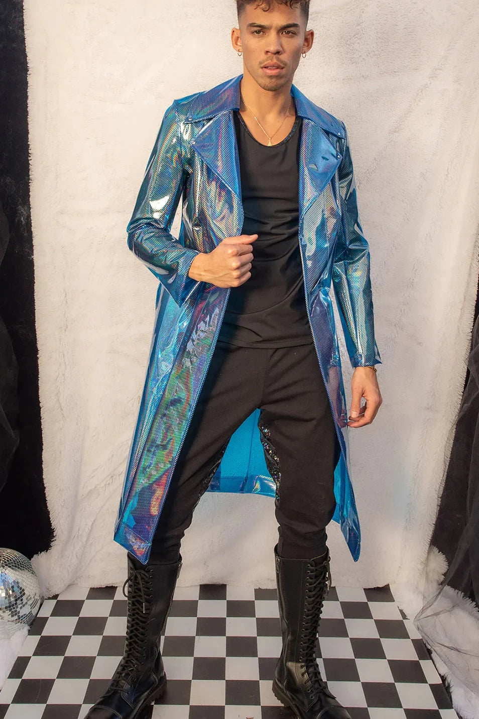 Transparent Trench Coat