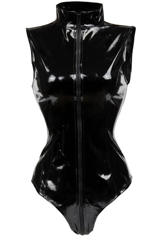 High Neck Tight Bodysuit