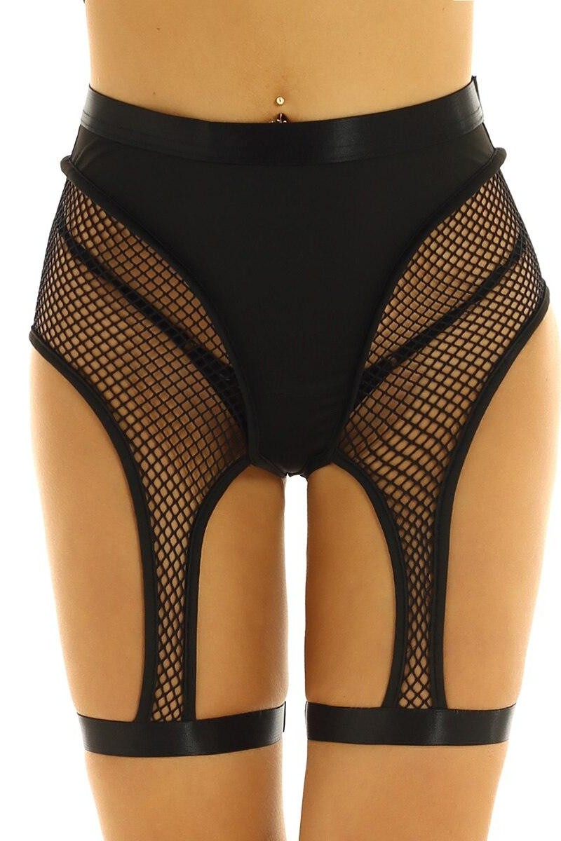 High Waist Fishnet Legging