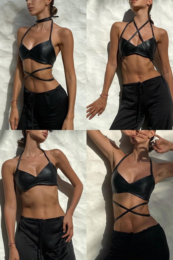 Tie Up Crop Top