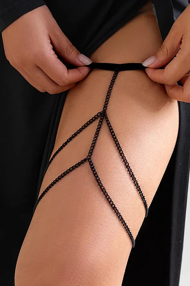 Elastic Band Leg Chain