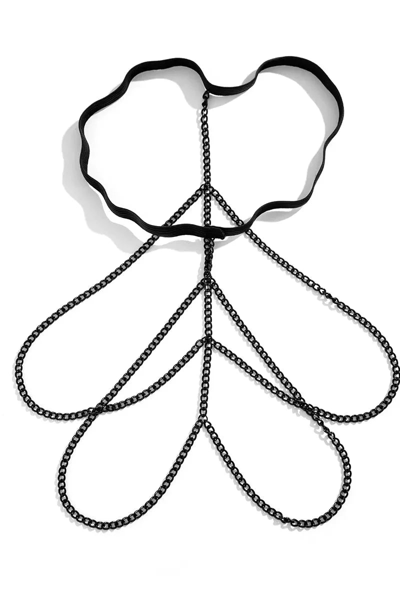 Elastic Band Leg Chain