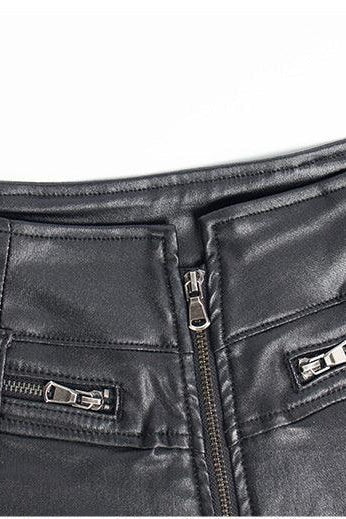 High Waist Solid Short