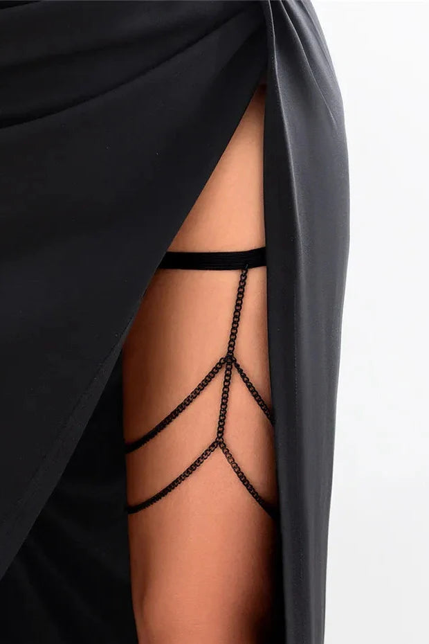 Elastic Band Leg Chain