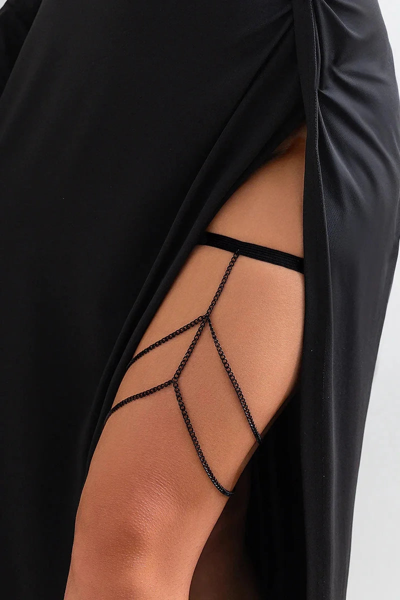 Elastic Band Leg Chain