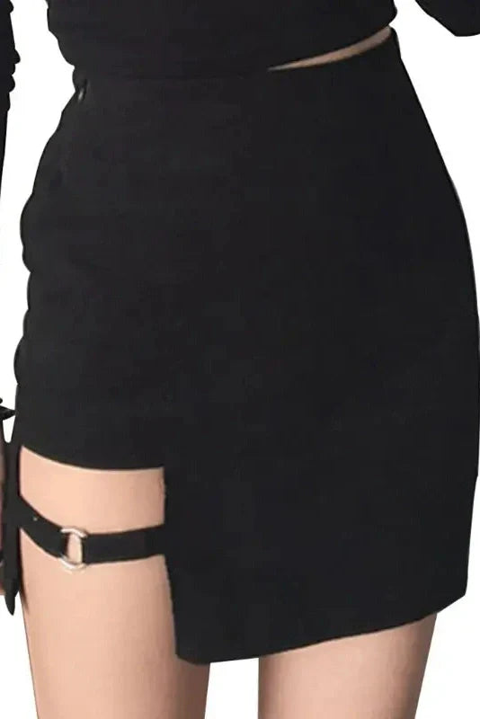 Irregular Mini Skirt