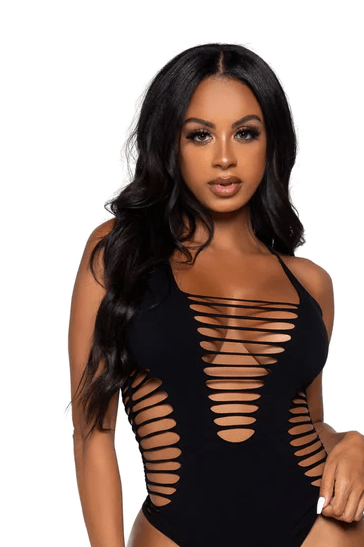 Shredded Thong Bodysuit