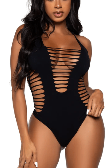 Shredded Thong Bodysuit