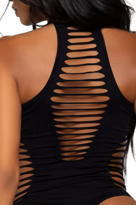 Shredded Thong Bodysuit