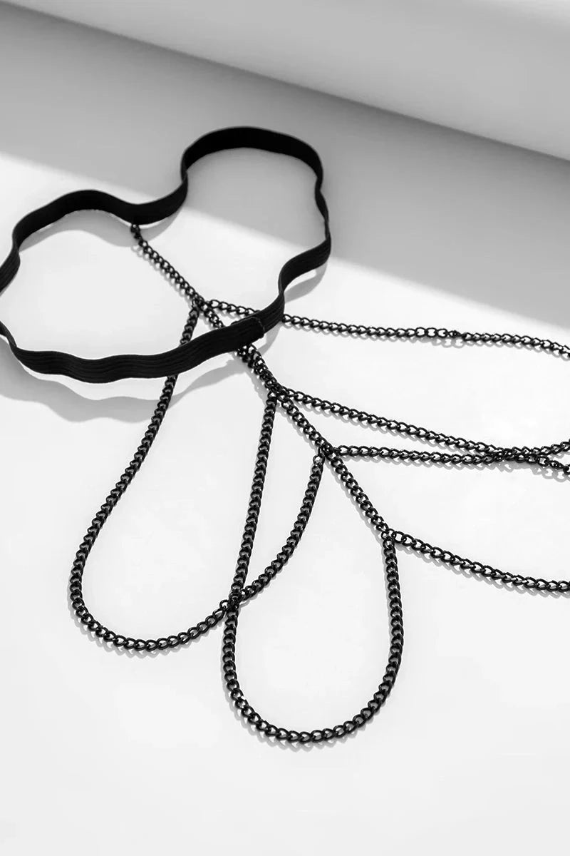 Elastic Band Leg Chain