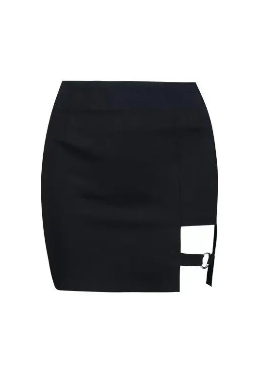 Irregular Mini Skirt