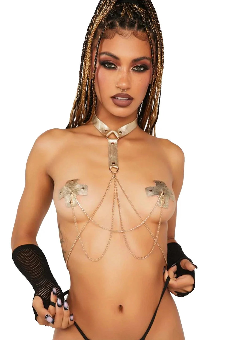 Glitz Harness Pasties Sets