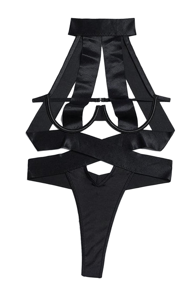 Bandage Lingerie Bodysuit