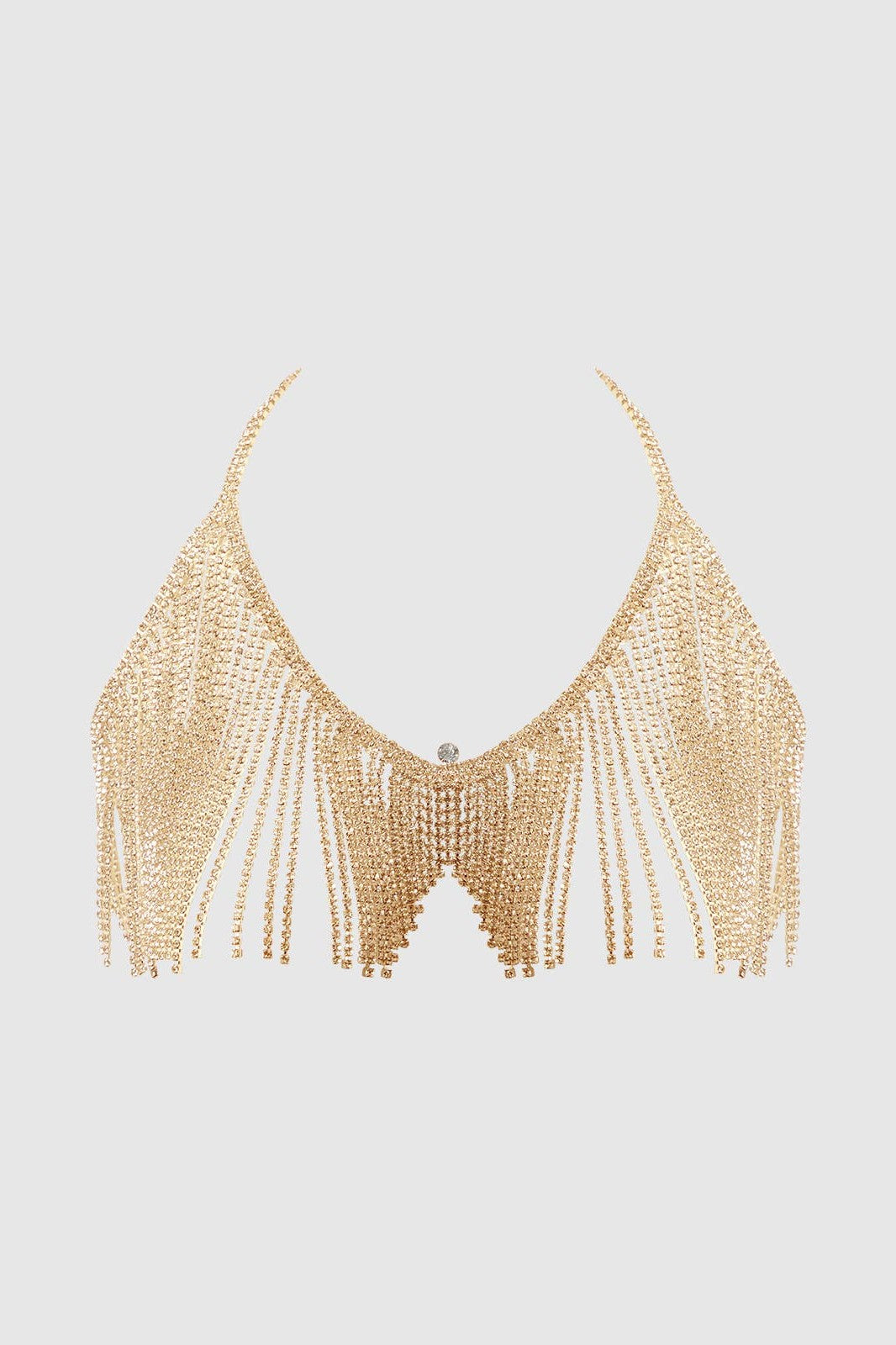 Dangle V-Neck Bra