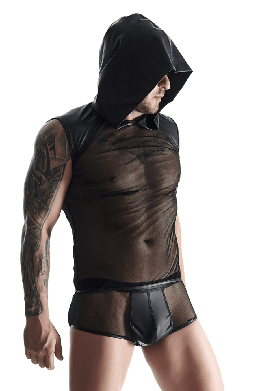 Resilient Mesh Hooded Shirt