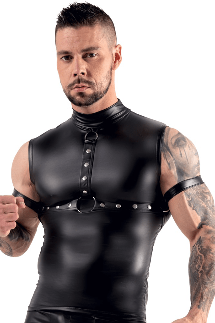 Turtleneck Matte Look Shirt
