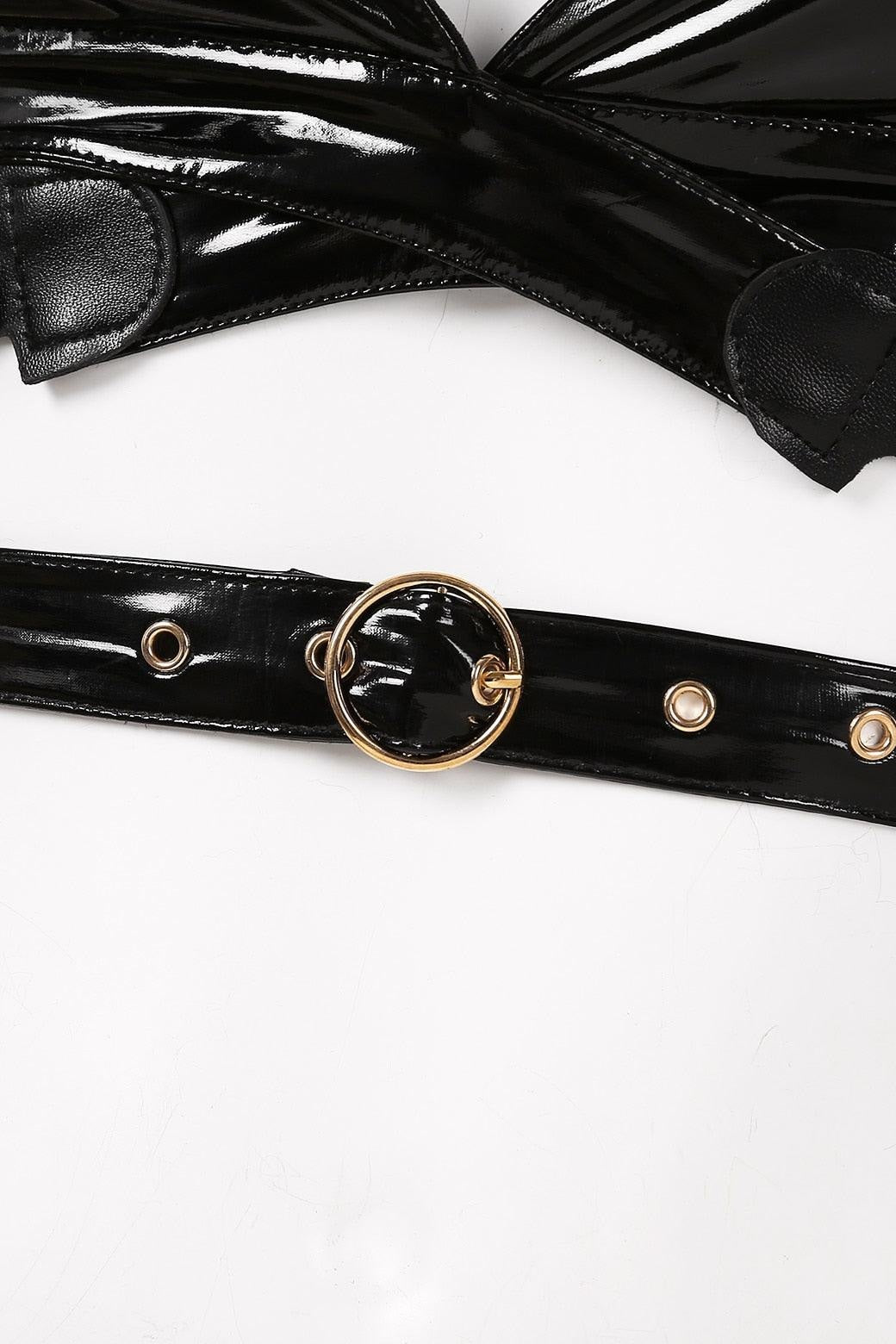 Halter Neck Wrap Crop Top