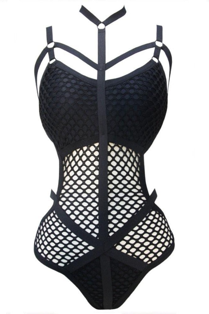 Fish Net Bodysuit