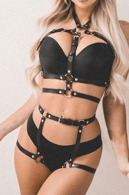 Goth Garter Lingerie Accessories