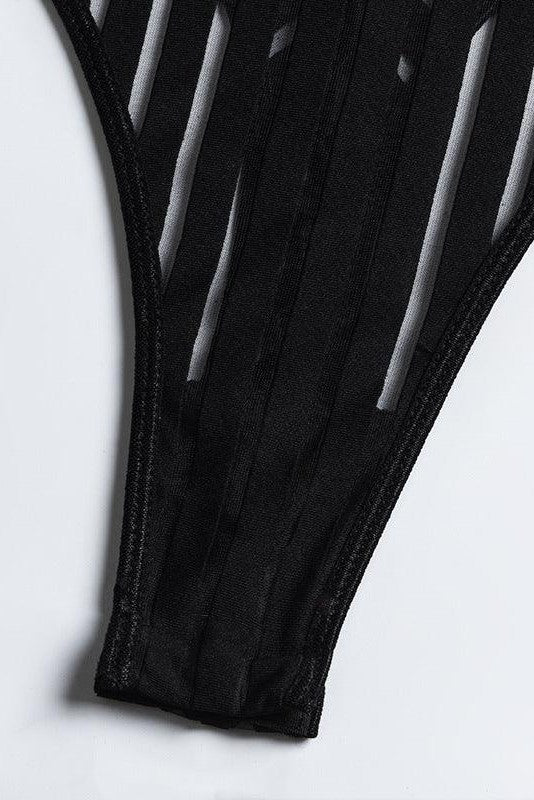 Strip See Bodysuit